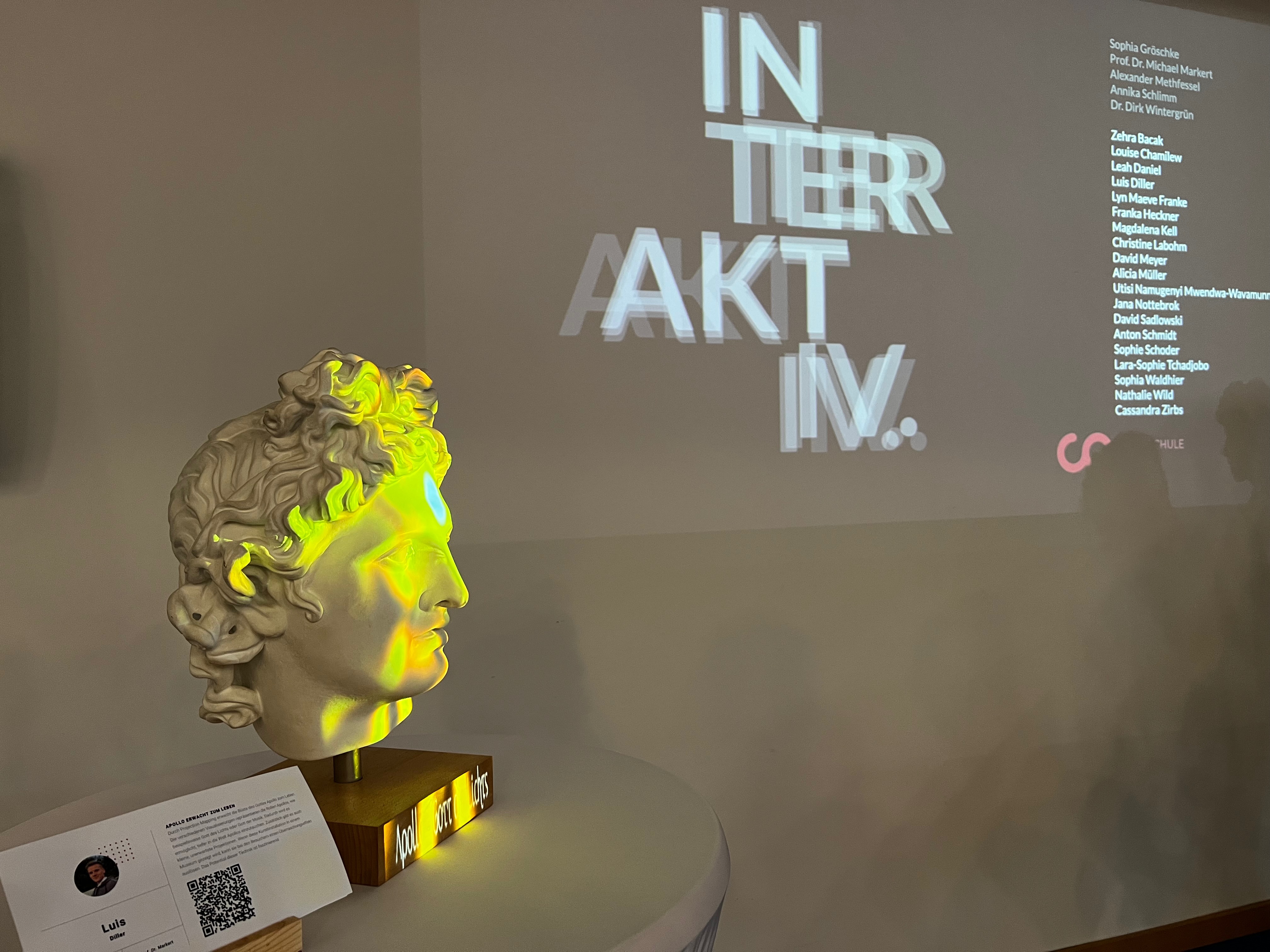 Apollo erwacht zum Leben — Projection Mapping Klassik Stiftung Weimar
