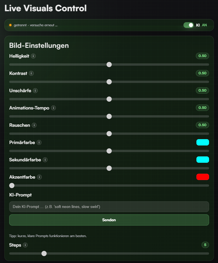 Bachelorarbeit Interface